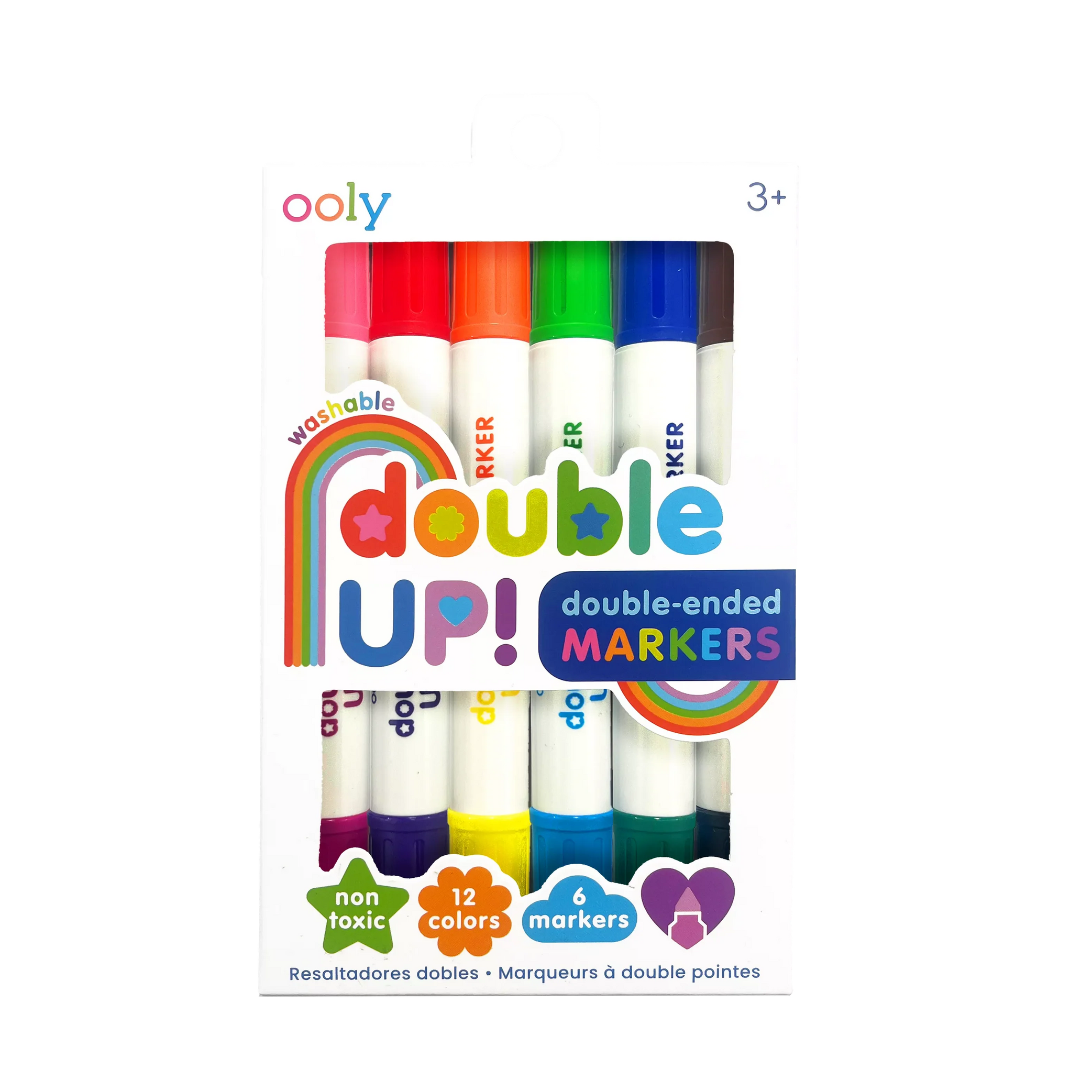 Double Up! Double Ended Markers (set of 6)