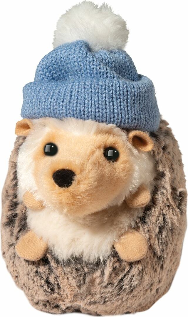 Spunky Hedgehog with Winter Hat