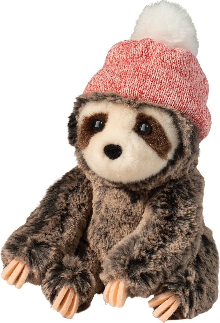 Blitzen Sloth with Winter Hat