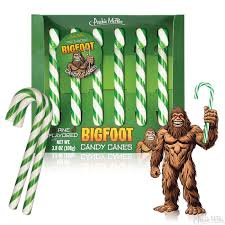 Bigfoot Candy Cane