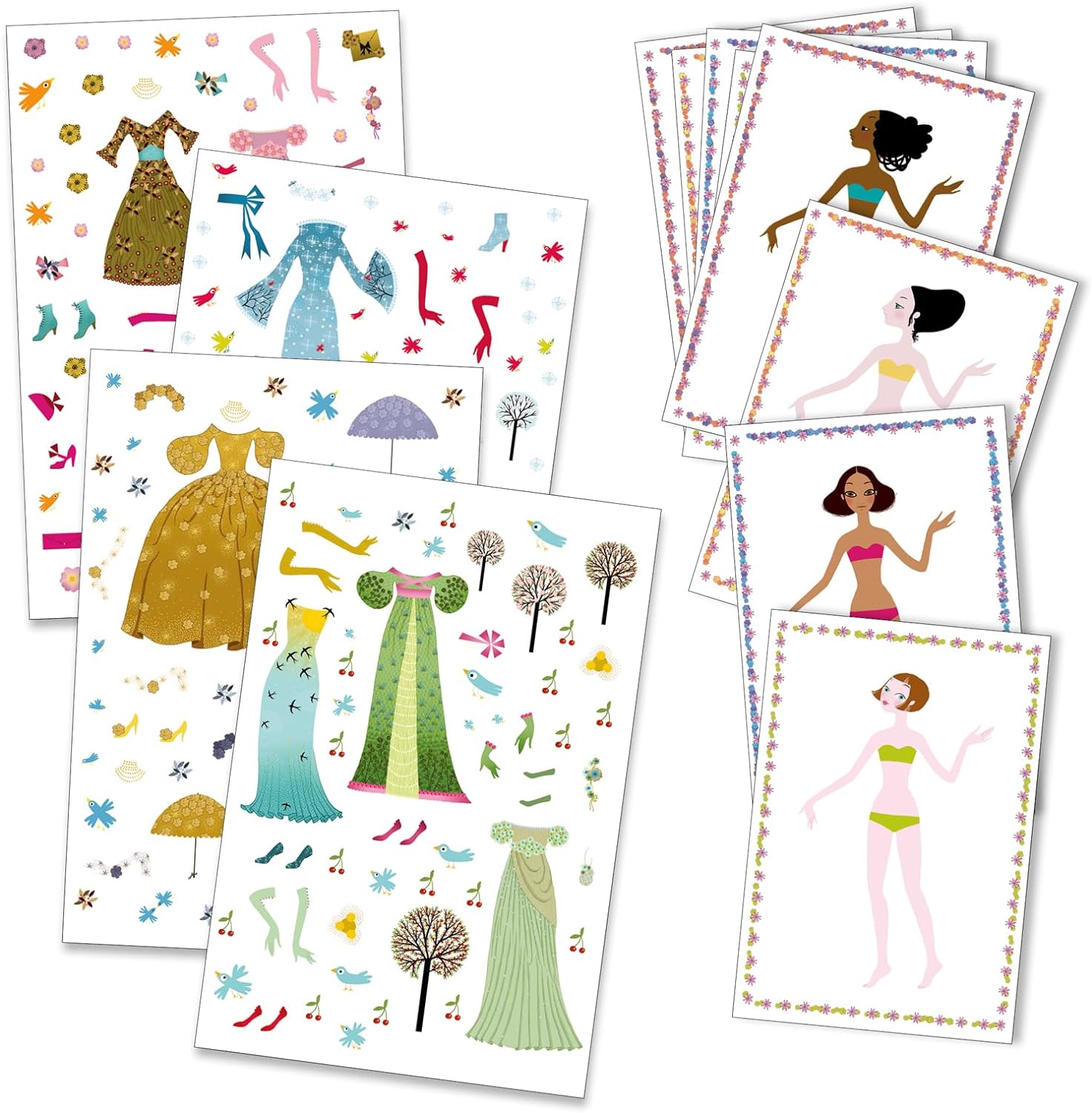 Paper Dolls - Dresses Through The Season