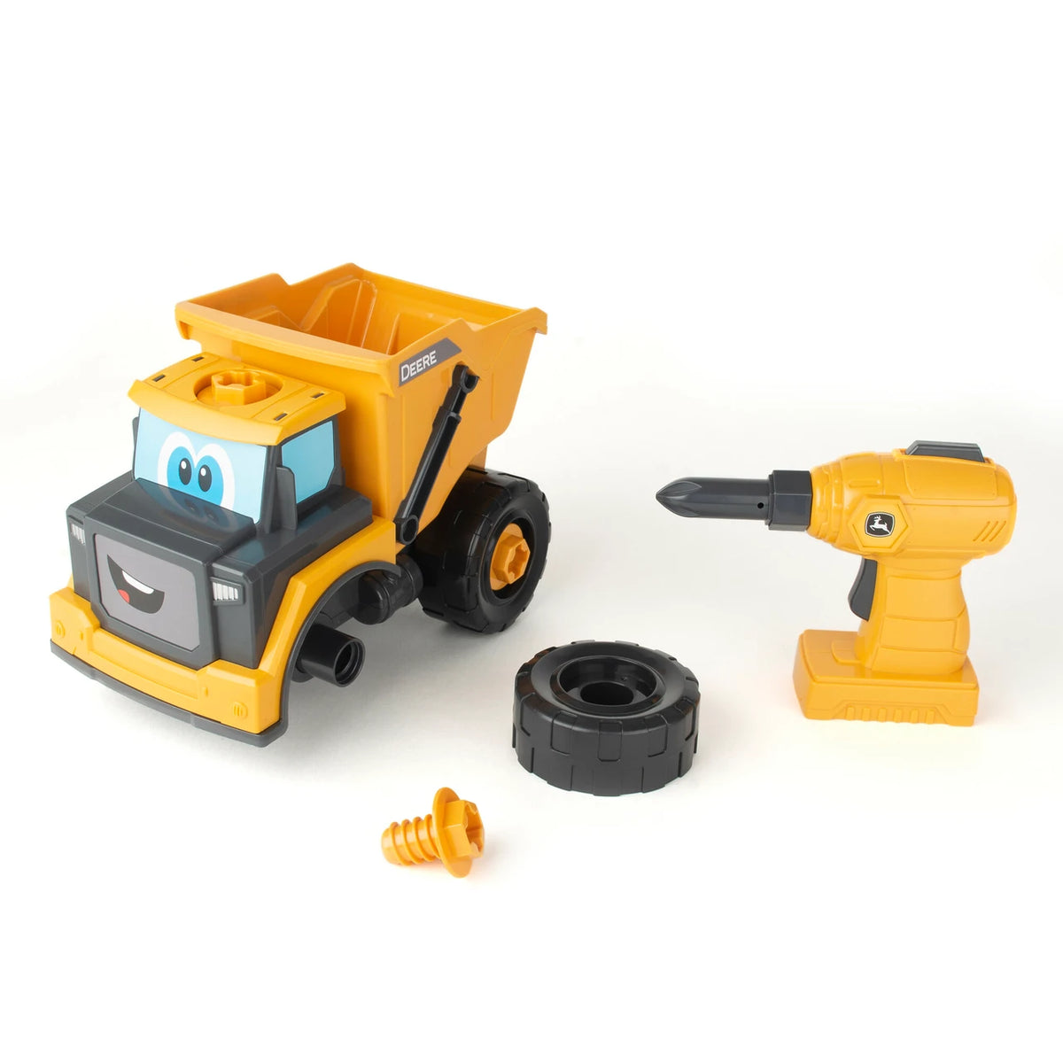 John Deere Build-A-Buddy Yellow Dump Truck