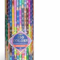 100 Colors - 50 Double-Sided Pencils