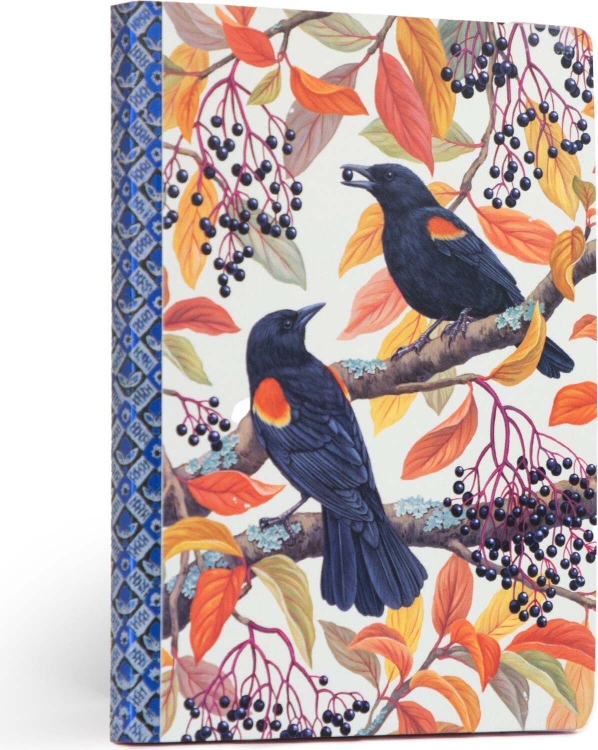 Autumn Blackbirds (luxe gilded journal)