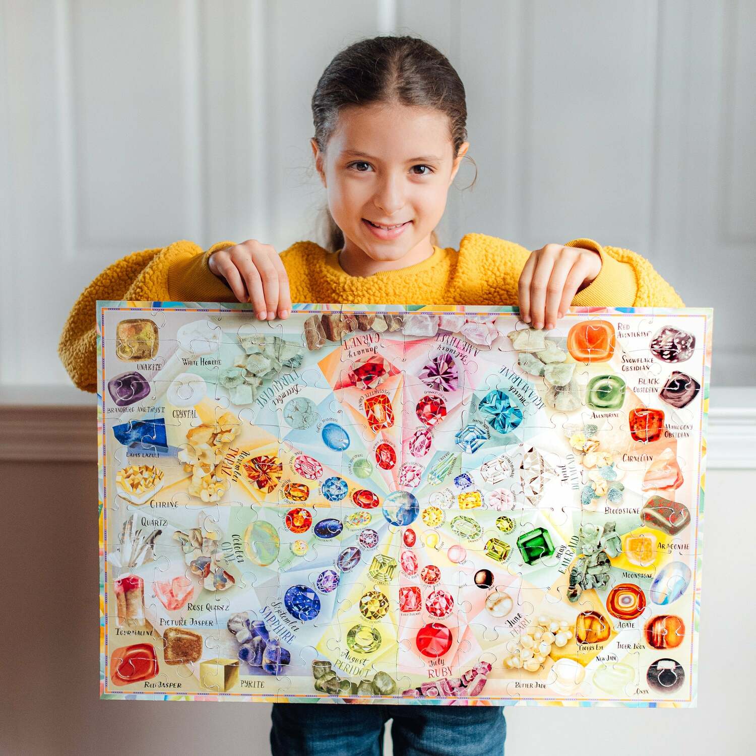 Love of Crystals & Gems (100 piece puzzles)