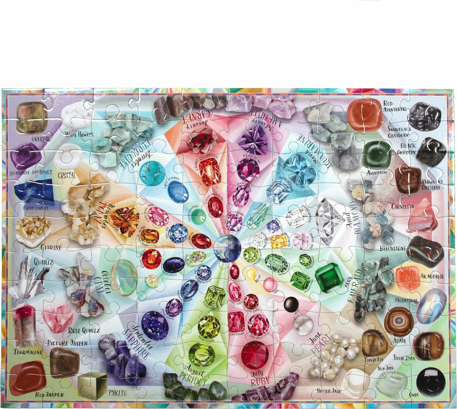 Love of Crystals & Gems (100 piece puzzles)