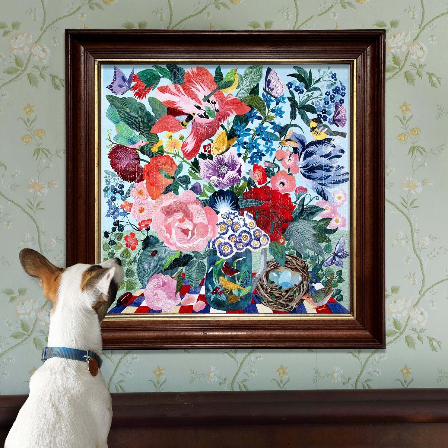 Spring Bouquet (1000 piece square puzzles)
