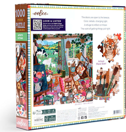 Artist's Cottage (1000 piece square puzzles)