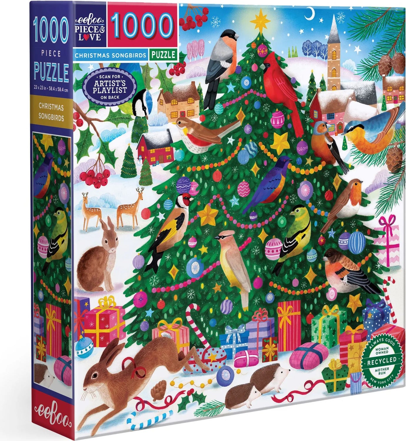 Christmas Songbirds 1000 pc Puzzle