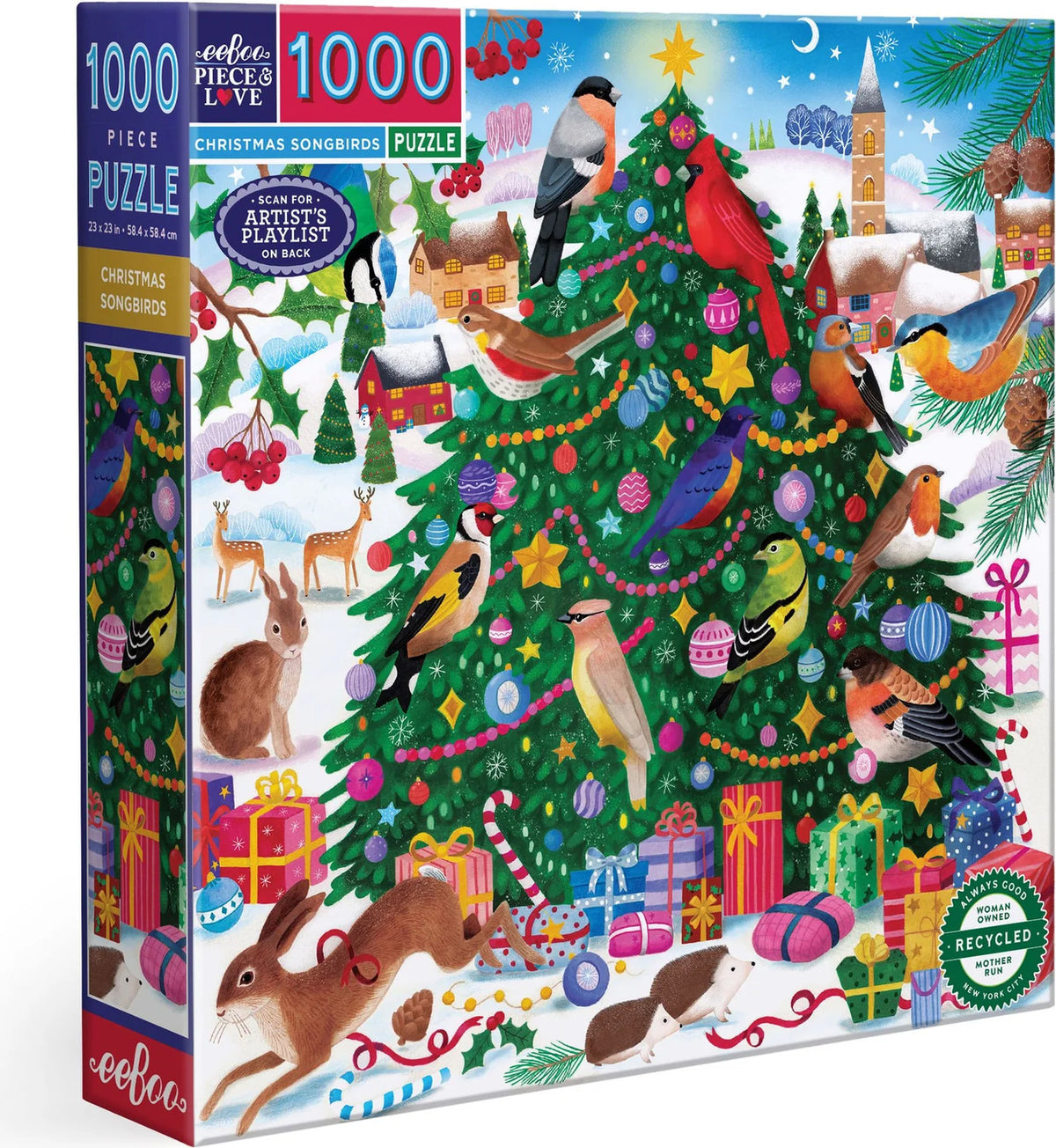 Christmas Songbirds 1000 pc Puzzle
