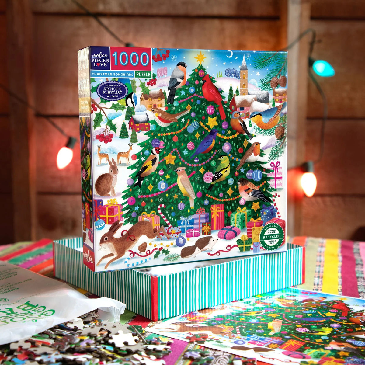 Christmas Songbirds 1000 pc Puzzle