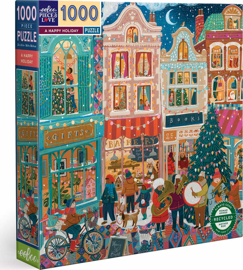 A Happy Holiday (1000 piece square puzzles)