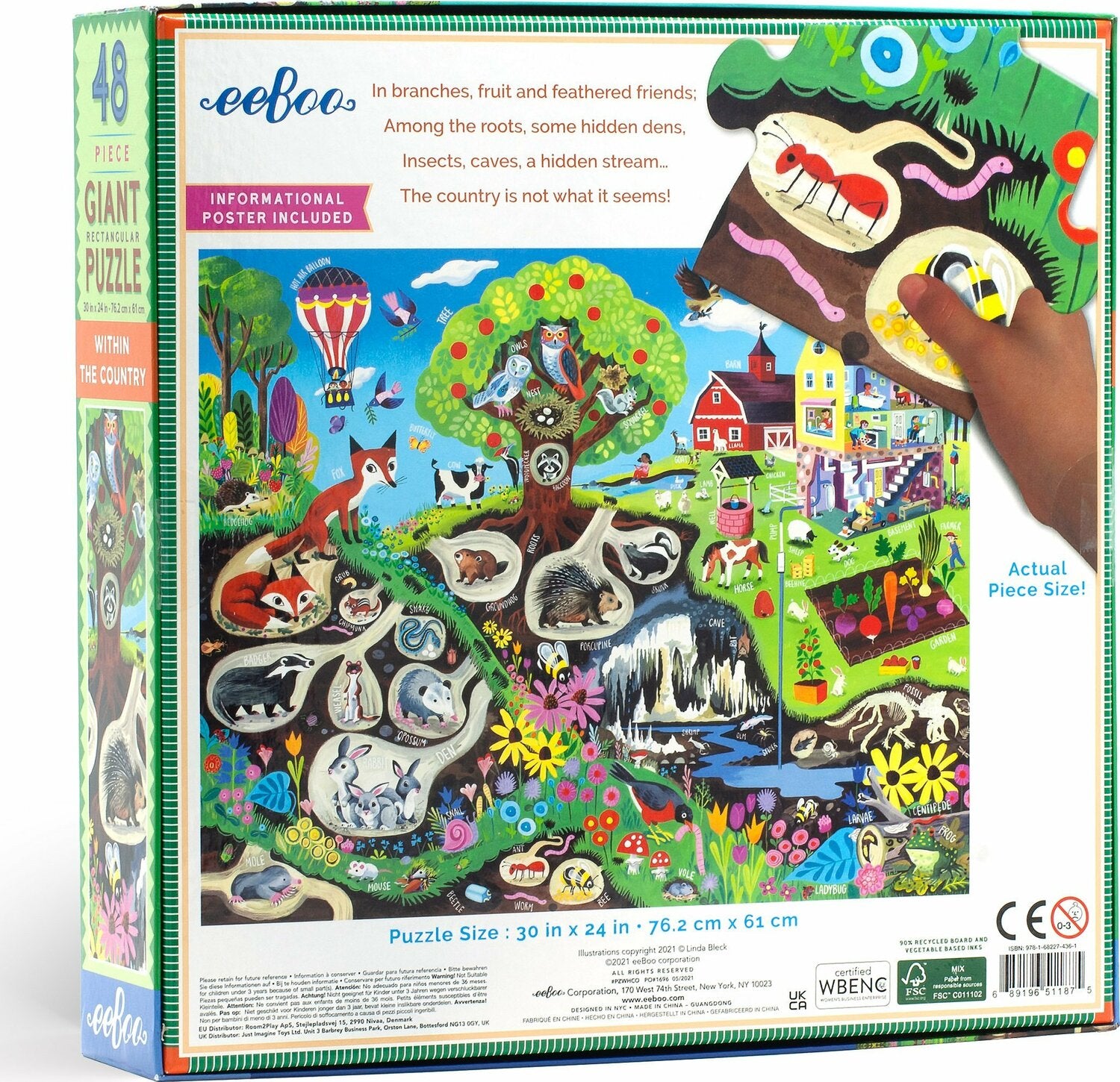 Within the Country (48 piece giant puzzles)
