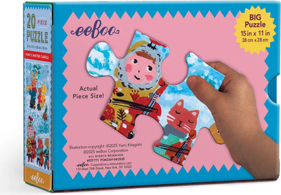 Yumi's Winter Carols 20 Piece Puzzle
