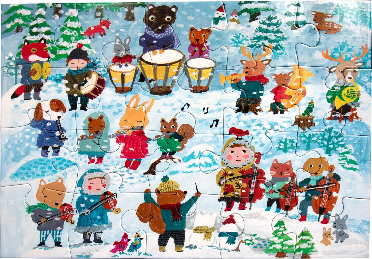 Yumi's Winter Carols 20 Piece Puzzle