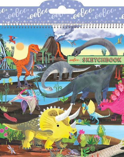 Dinosaur (square sketchbook)