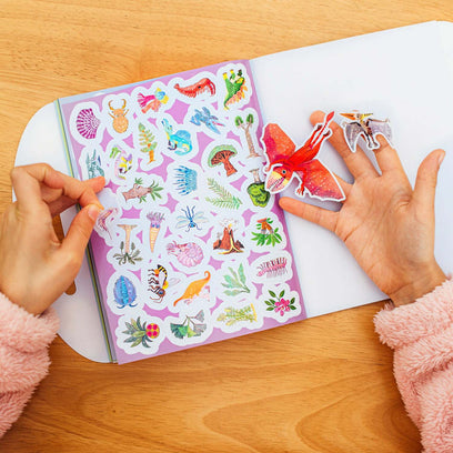 Dinosaurs (shiny sticker book)