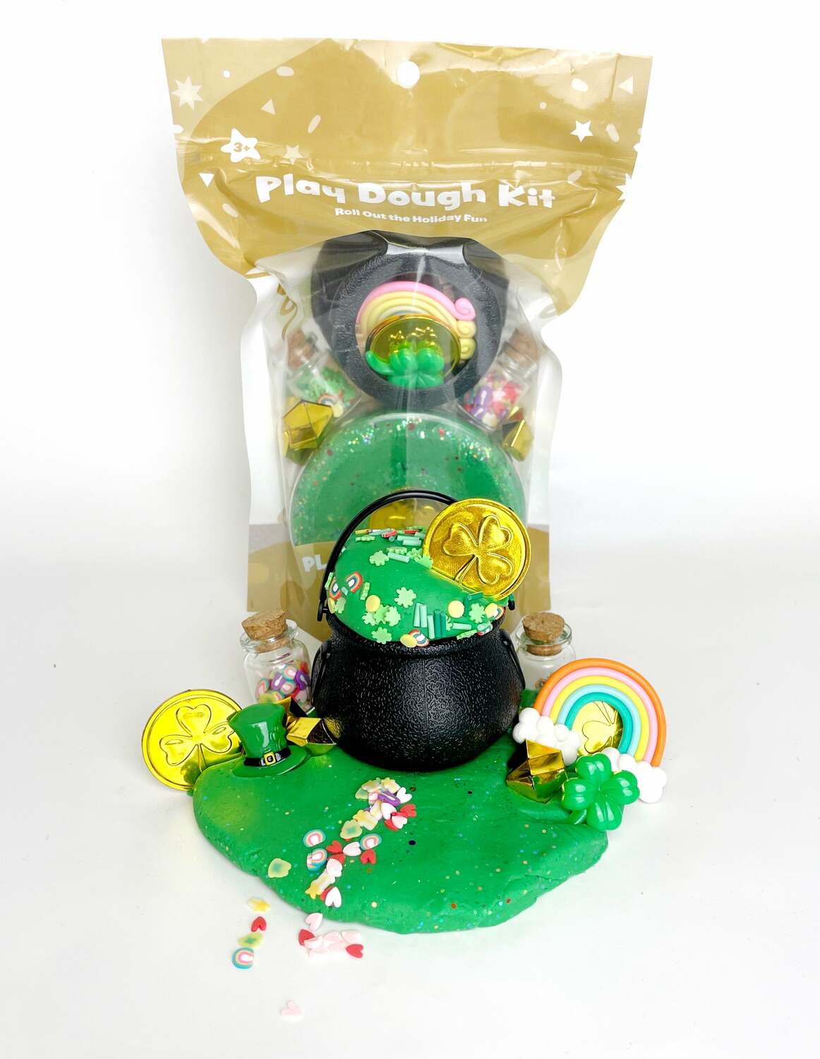St. Patrick's Leprechaun Trap KidDough Play Kit