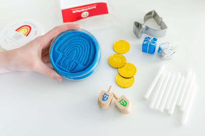 Hanukkah Sensory Play Dough Play Kit