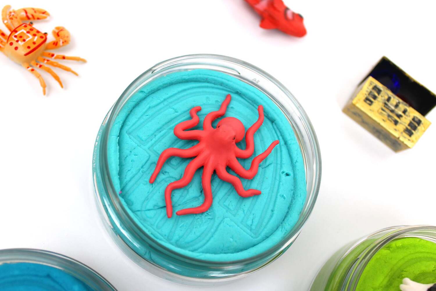 Ocean (Blue Hawaiian) Hidden Surprise KidDough - 4 oz