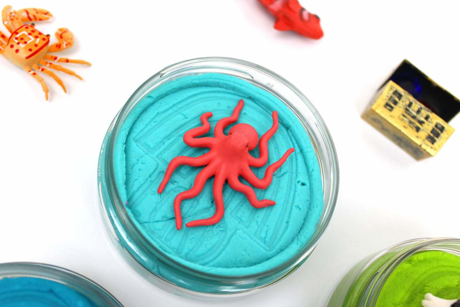 Ocean (Blue Hawaiian) Hidden Surprise KidDough - 4 oz