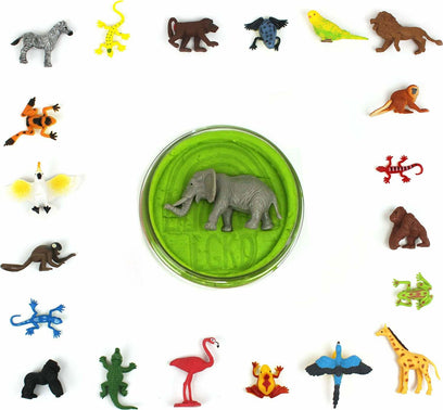 Wild Animal (Watersmellon) Hidden Surprise KidDough - 4 oz