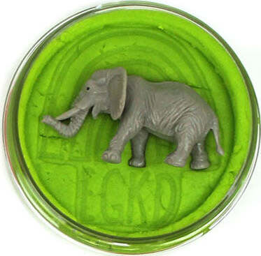 Wild Animal (Watersmellon) Hidden Surprise KidDough - 4 oz