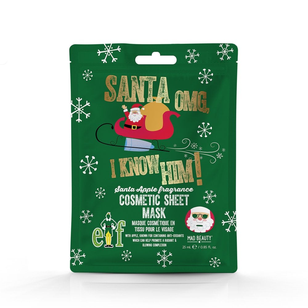 Elf Santa Sheet Face Mask