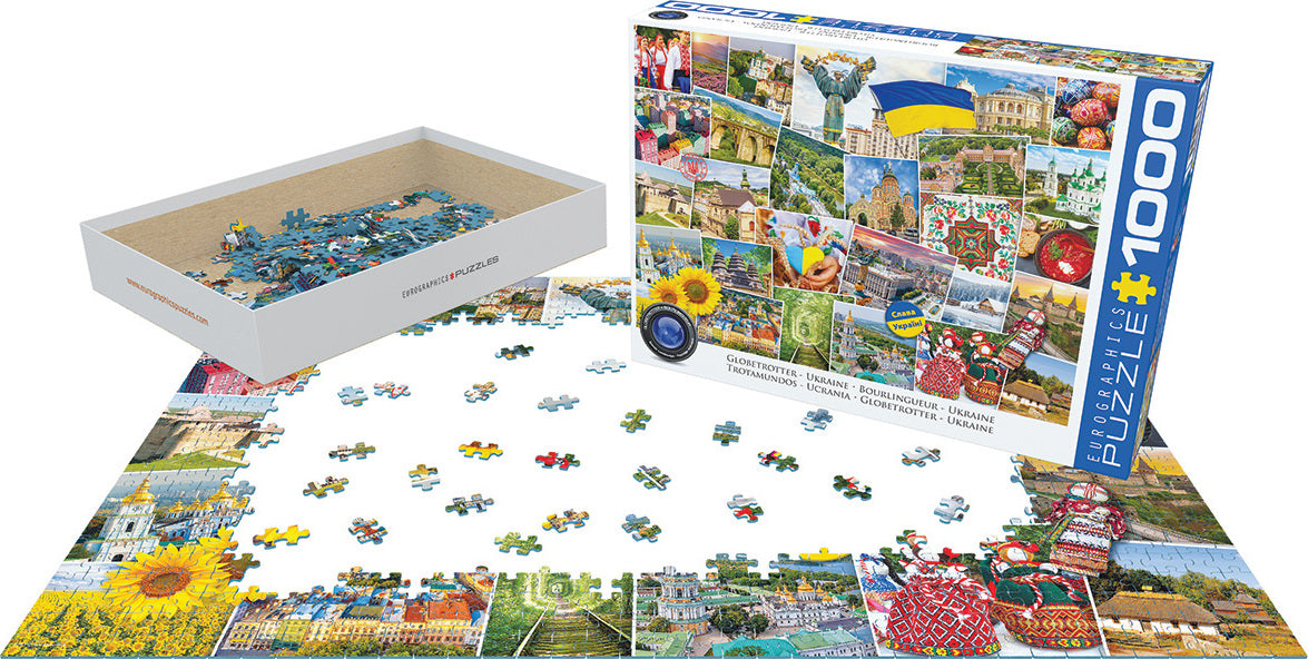 Ukraine Globetrotter 1000-Piece Puzzle 