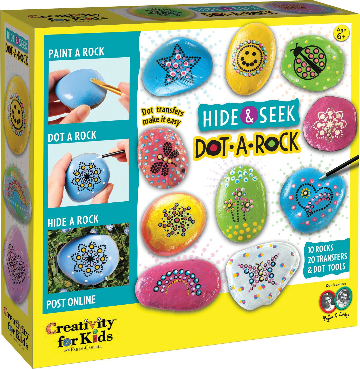 Hide & Seek Dot-a-Rock Painting Kit