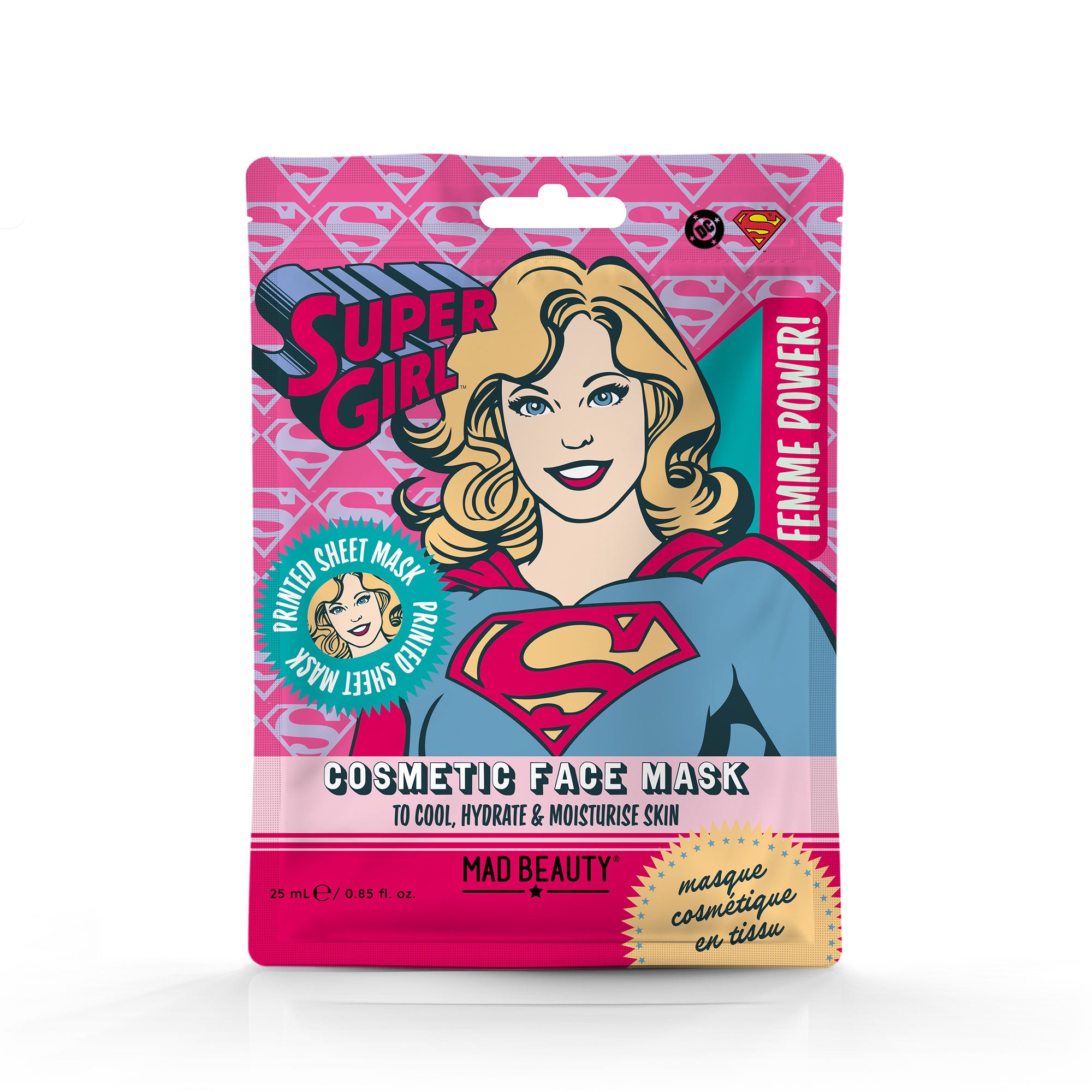 DC Femme Face Mask - Supergirl