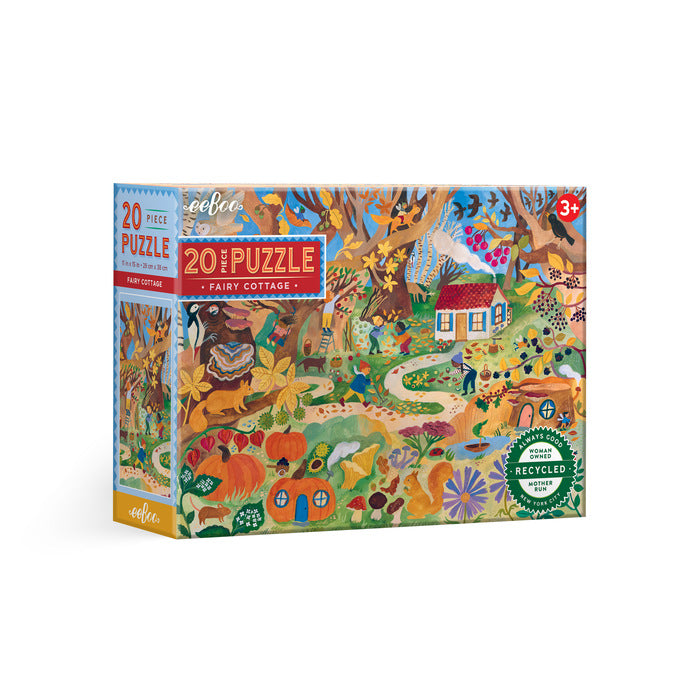 Fairy Cottage Puzzle (20 pc)