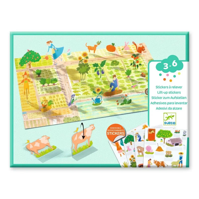Lift Up Stickers - Farm