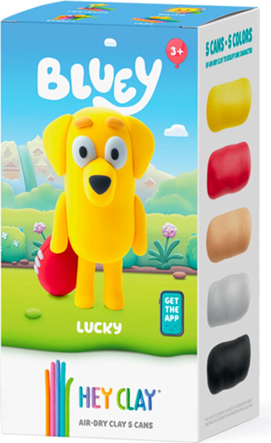 Hey Clay Bluey Single Character Set (Lucky)
