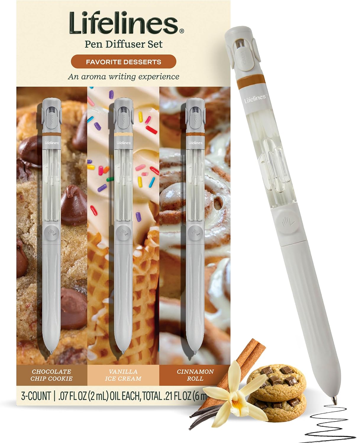 Favorite Desserts 3 Pack Pen Diffuser