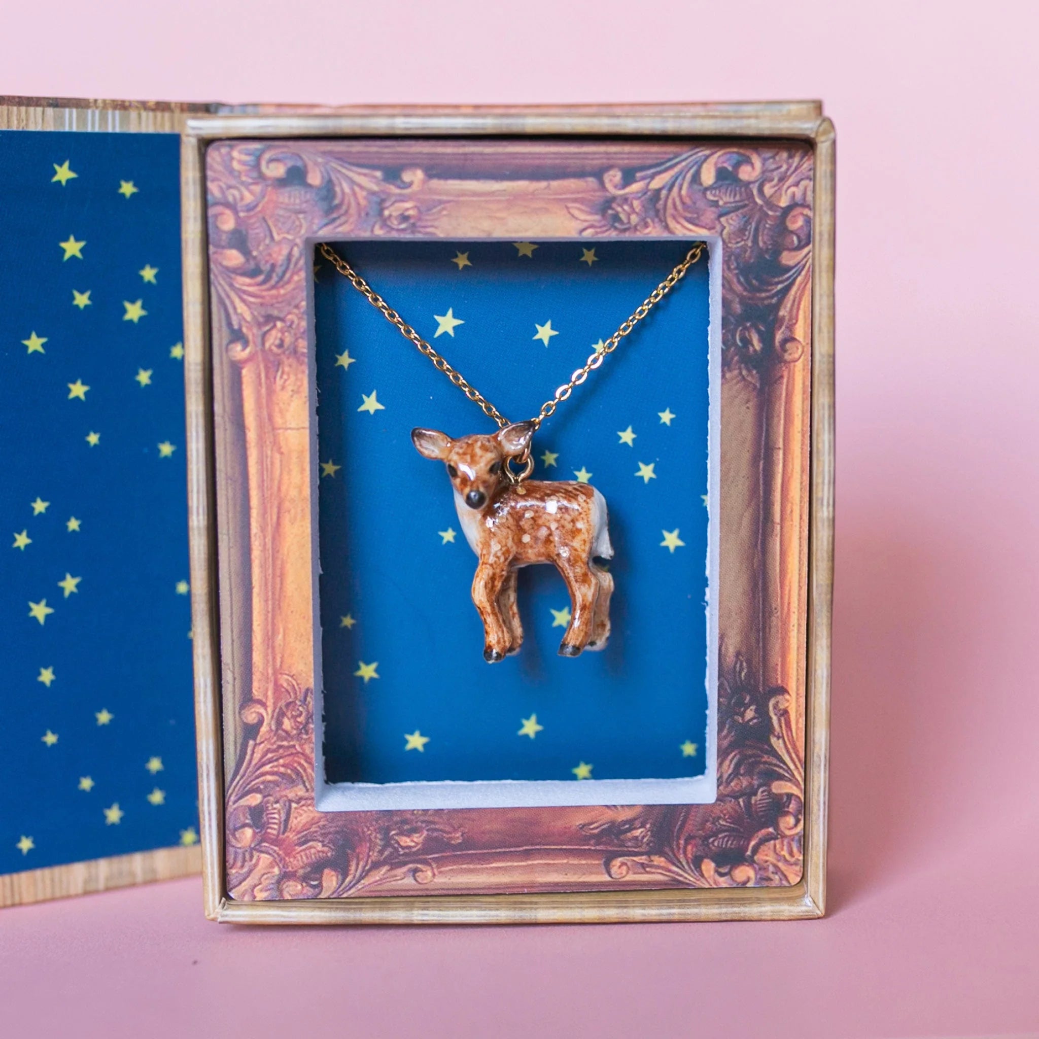 Newborn Fawn Necklace