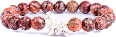 Fahlo Lion Tracking Bracelet - Sahara Stone
