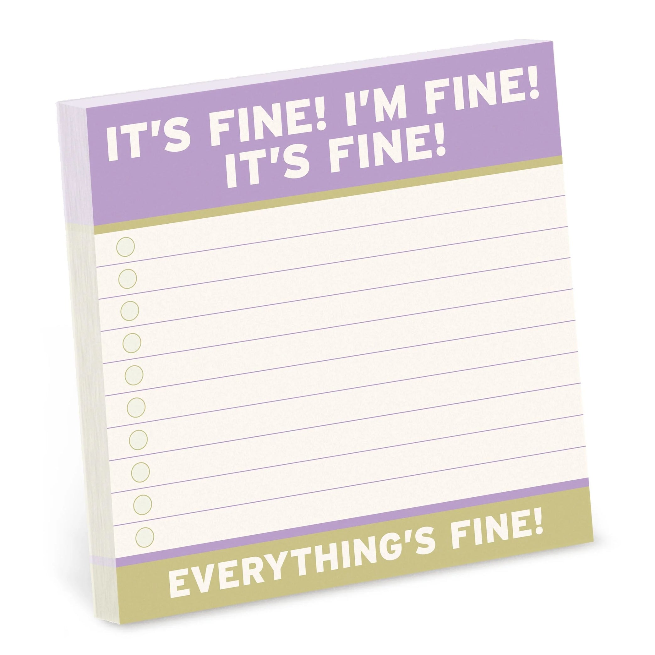 It's Fine Real Big Stickies