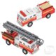 5.5" Die Cast Pull Back Fire Truck