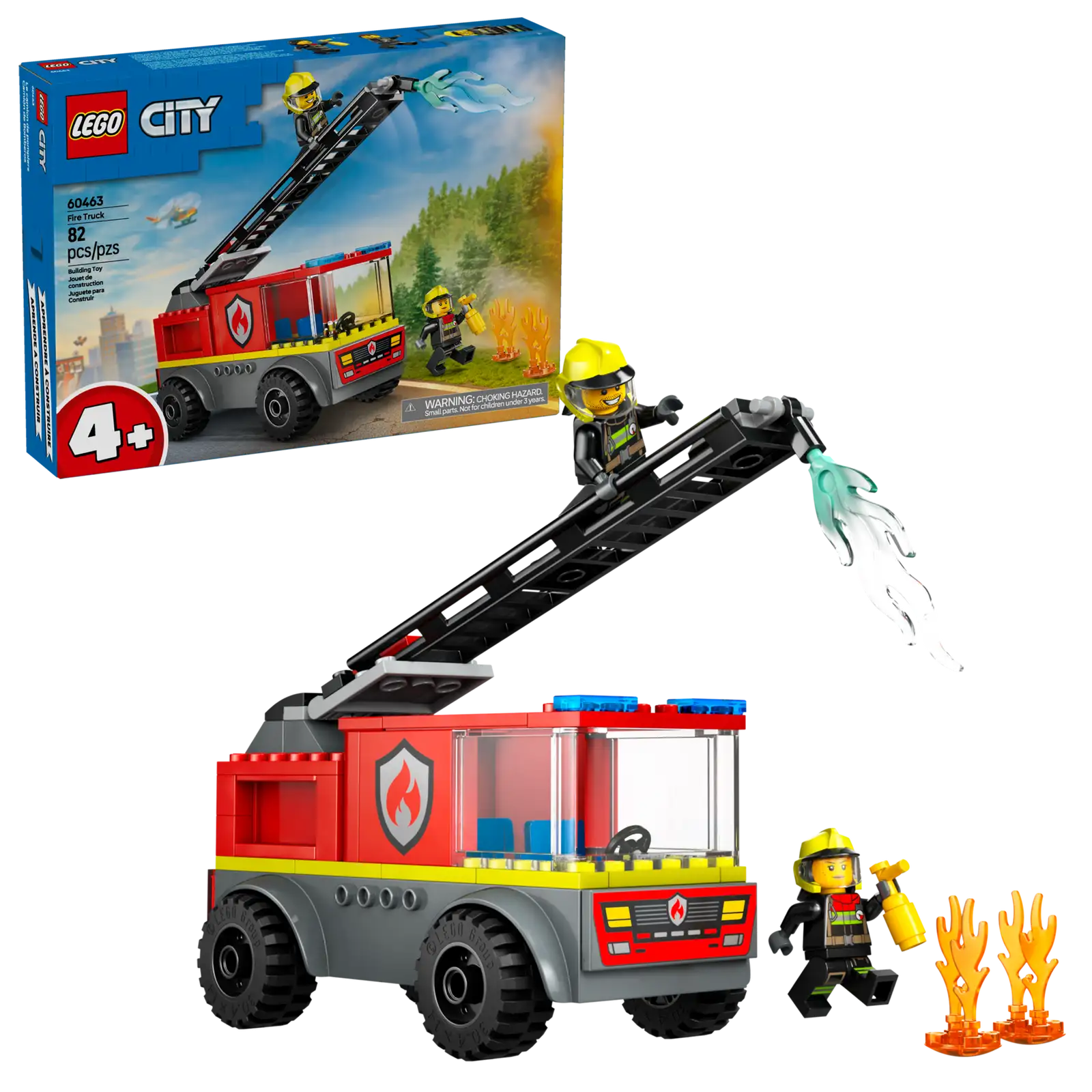 Lego City Fire Ladder Truck