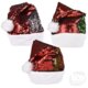 Sequin Santa Hat