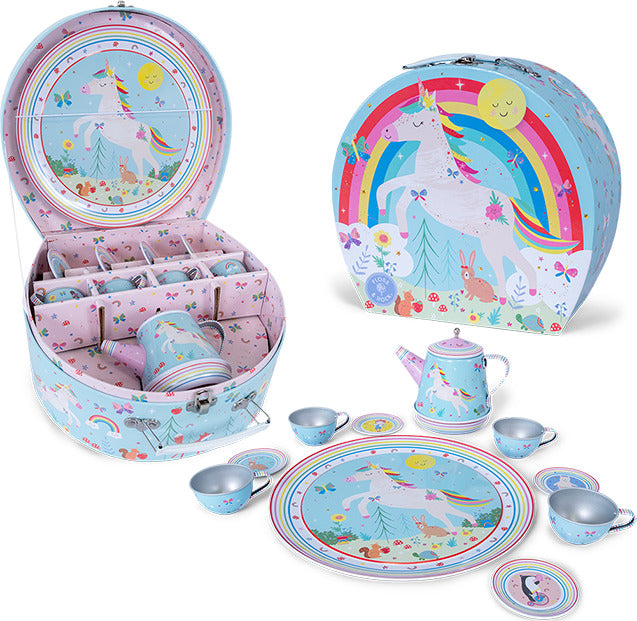 Rainbow Fairy 11pc Musical Tea Set