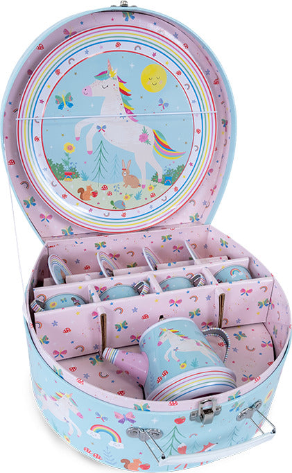 Rainbow Fairy 11pc Musical Tea Set