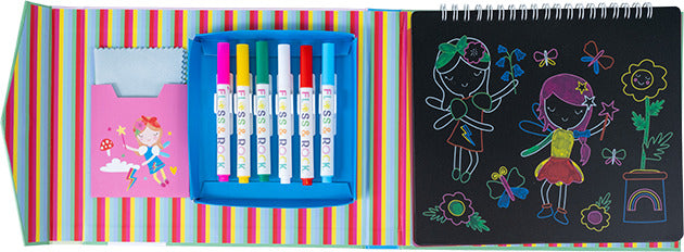 Rainbow Fairy Chalkboard Sketchbook