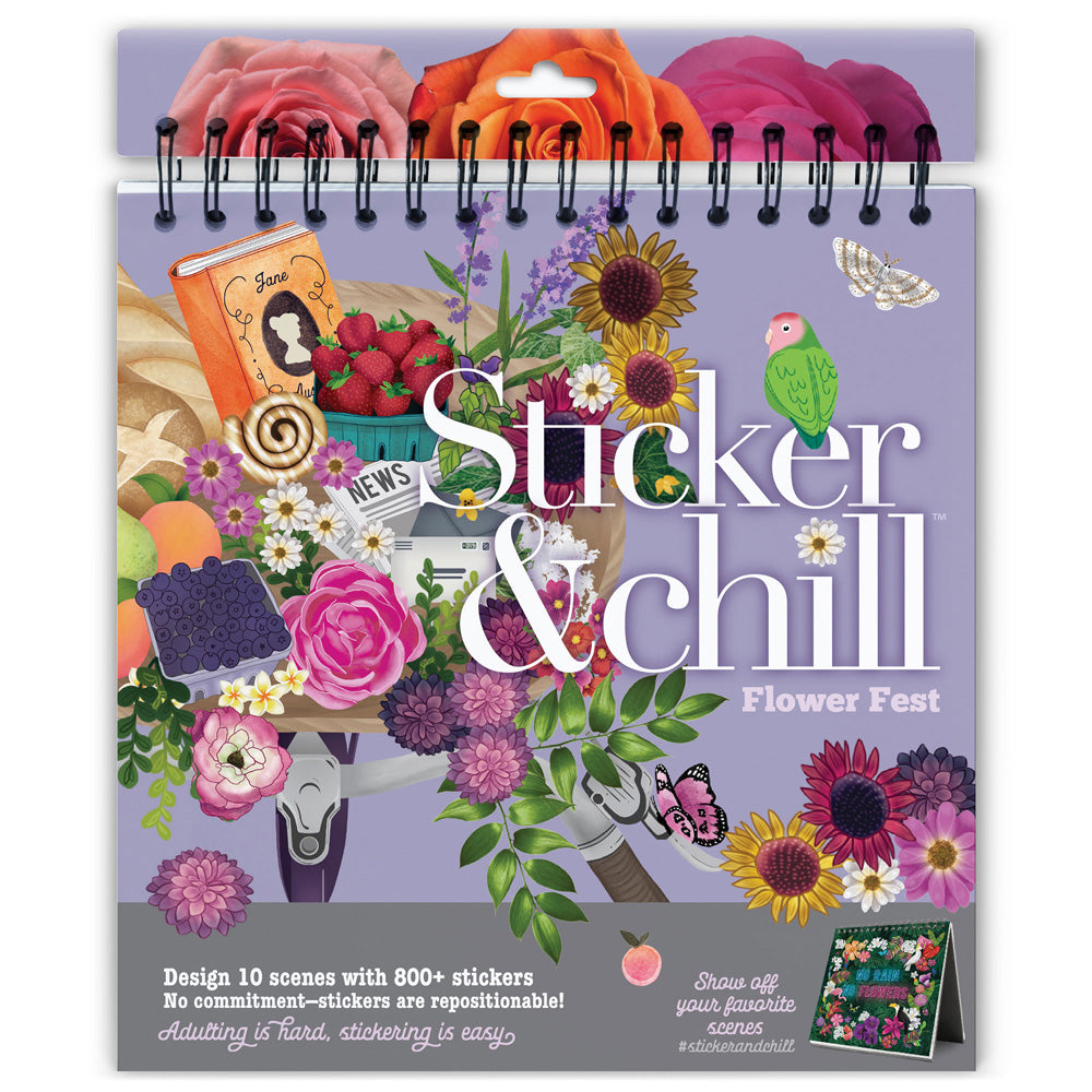 Sticker and Chill: Flower Fest