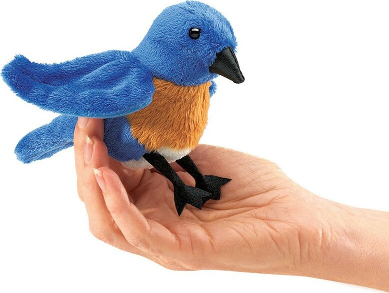 Mini Bluebird Finger Puppet