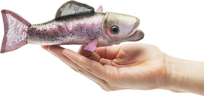 Mini Trout, Rainbow Finger Puppet