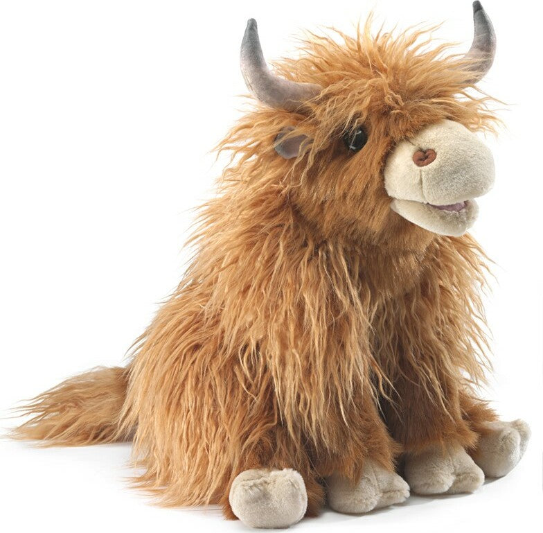 Cow, Highland Hand Puppet