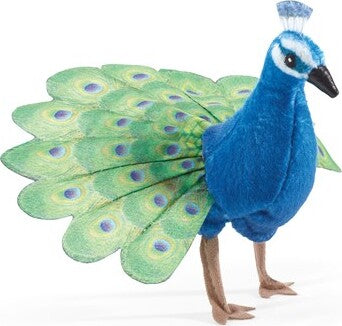Mini Peacock Finger Puppet