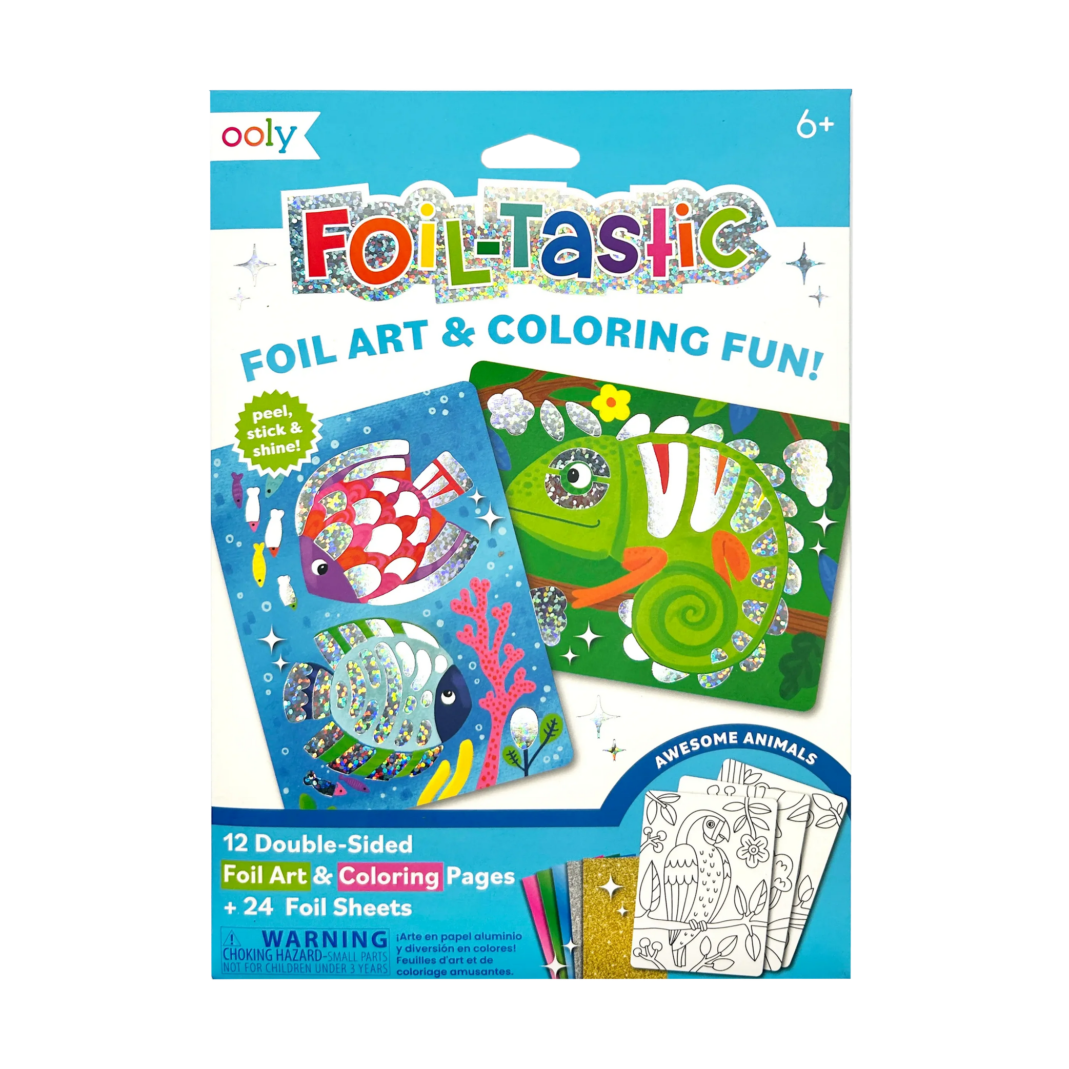 Foil-tastic Foil Art Kit: Awesome Animals